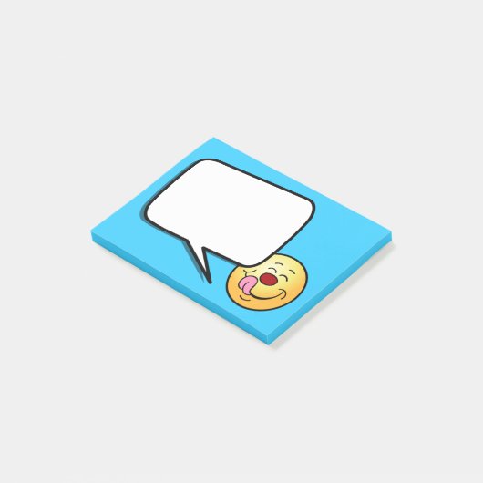 嬉しい顔Grumpey ポストイット (アングル)