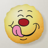嬉しい顔Grumpey ラウンドクッション (裏面)