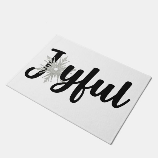 嬉しい ドアマット (アングル)