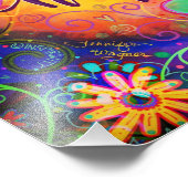 嬉しい。明るいカラフルインスピレーション写真プリント フォトプリント (角)