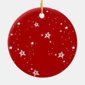 嬉しい|陶磁器のオーナメント セラミックオーナメント (裏面)