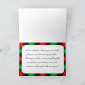 嬉しいKwanzaa シーズンカード (内部)