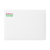 嬉しくカラフルな休日の凸版印刷のカスタムがあって下さい ラップアラウンドラベル (正面)