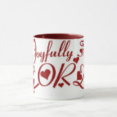 嬉しく歌って下さい マグカップ (中央)