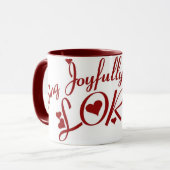 嬉しく歌って下さい マグカップ (正面左)