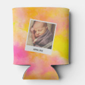 嬉しカスタムい30歳の誕生日の写真 缶クーラー (裏面)