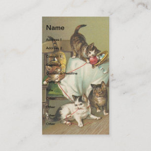 子いけな猫 名刺