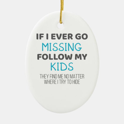 子おもしろいどもたちもしに行く恋しく思ことがある親 セラミックオーナメント (正面)