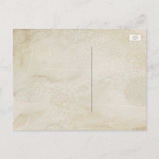 子おもしろいども時代の写真 | 日付電報の保存 案内ポストカード (裏面)