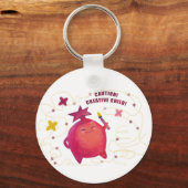 子おもしろいども用キーチェーン キーホルダー (正面)