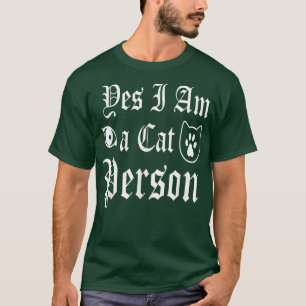 子おもしろいネコことわざYes私は猫好き Tシャツ