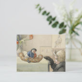 子おもしろい供のおもちゃ仲間 ポストカード (スタンド正面)