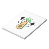 子おもしろい供は学校クールに行く ノートパッド (回転)