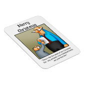 子おもしろい供クリスマスリストユーモア磁石ギフト マグネット (右側)