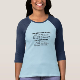 子おもしろい供Vs大人タイポグラフィ引用文 Tシャツ