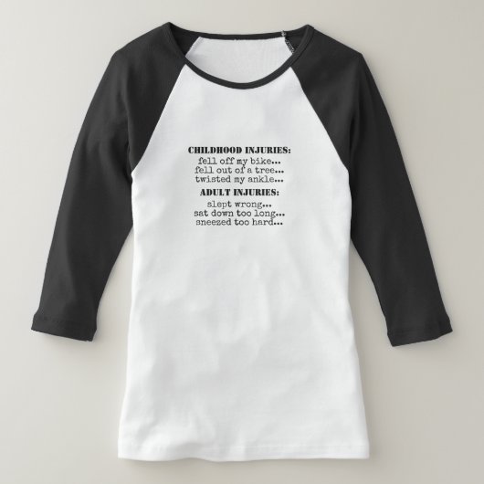 子おもしろい供Vs大人タイポグラフィ引用文 Tシャツ (レイダウン)