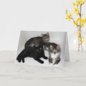 子お気に入りのどもの母の日のカード カード (黄色い花)