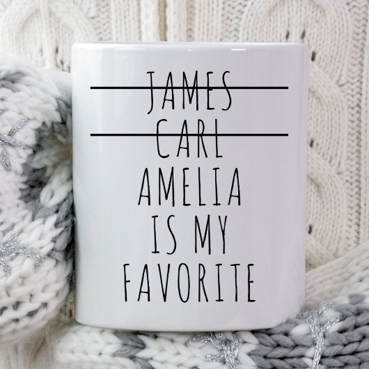 子お気に入りの女娘カスタム母マザーズ コーヒーマグカップ