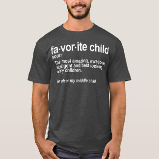 子お気に入りの定義マおもしろいムとパパ Tシャツ