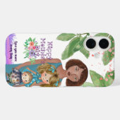子お洒落供の母親 | 母の日 Case-Mate iPhoneケース (裏面 (横))