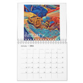 子かっこい猫 カレンダー (1月 2026)