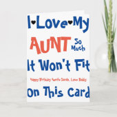 子から名前の誕生日カードをパーソナライズ カード (正面)