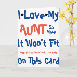 子から名前の誕生日カードをパーソナライズ カード