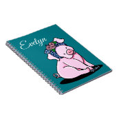 子かわいらし豚 ノートブック (右側)