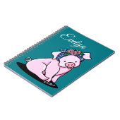子かわいらし豚 ノートブック (左側)