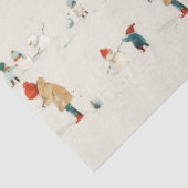 子と雪だるま 薄葉紙 (詳細)