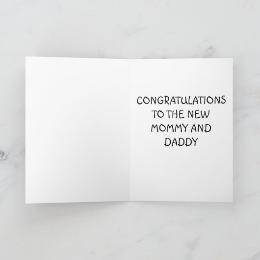 子どもおめでとうを迎える カード (内部)