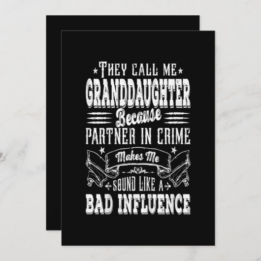 子どもおもしろいの孫の母が悪影響を受ける母親 シーズンカード (正面/裏面)