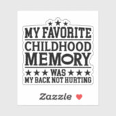 子どもお気に入りの時代の記憶が優雅に老けクールる シール (シート)