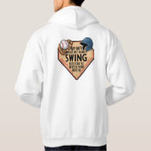 子どもがいつも揺れるとは限らないが僕はそうする パーカ (裏面)