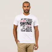 子どもがいつも揺れるとは限らないが僕はそうする Tシャツ (正面フル)