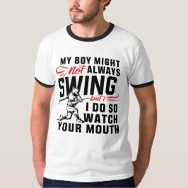 子どもがいつも揺れるとは限らないが僕はそうする Tシャツ