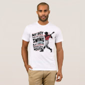 子どもがいつも揺れるとは限らないが僕はそうする Tシャツ (正面フル)