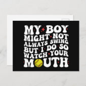 子どもがいつも揺れるとは限らないが見ておこう ポストカード (正面/裏面)