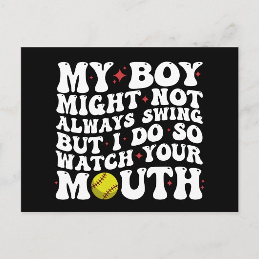 子どもがいつも揺れるとは限らないが見ておこう ポストカード (正面)