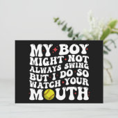 子どもがいつも揺れるとは限らないが見ておこう 招待状 (スタンド正面)