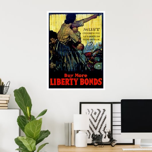 子どもがもっと自由買の絆で死ななければならない ポスター (ホームオフィス)