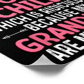 子どもが大きな子どもを持っているとお気に入りの僕を責める ポスター (角)