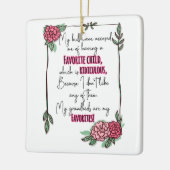 子どもが子どもを産んだと僕を責めお気に入りのた セラミックオーナメント (左)