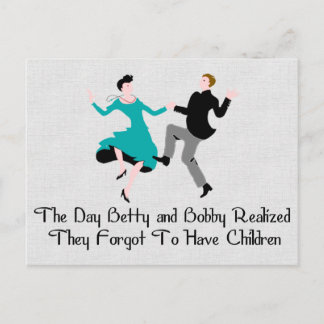 子どもが自由で幸せである ポストカード