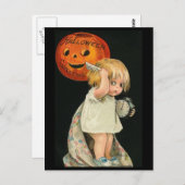 子どもが髪を粉々にする ポストカード (正面/裏面)