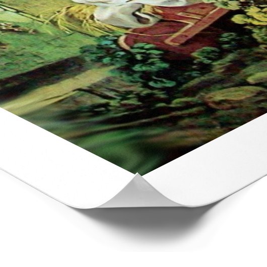 子どもが2人いる女性 ポスター (角)