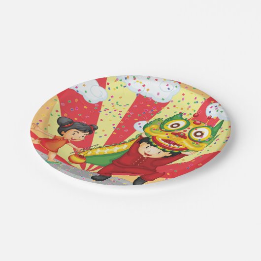 子どもたちおもしろい紙プレート ペーパープレート (アングル)