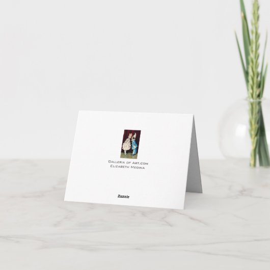 子どもたちがおじぎをして〜の色を変える サンキューカード (裏面)