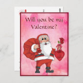 子どもたちがかわいいバレンタインデー ポストカード (正面/裏面)