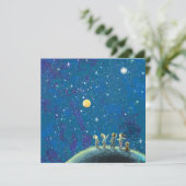 子どもたちが夜空を見る 招待状 (スタンド正面)